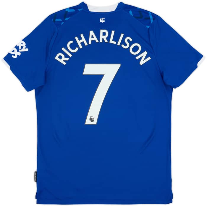 2019-20 Everton Home Shirt Richarlison #7 - 7/10 - (L)