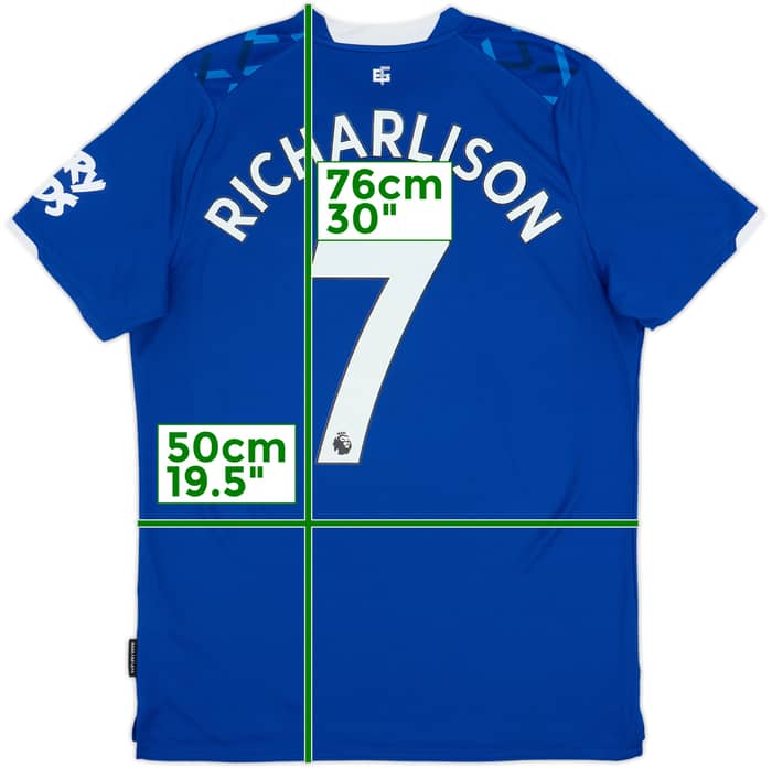 2019-20 Everton Home Shirt Richarlison #7 - 7/10 - (L)