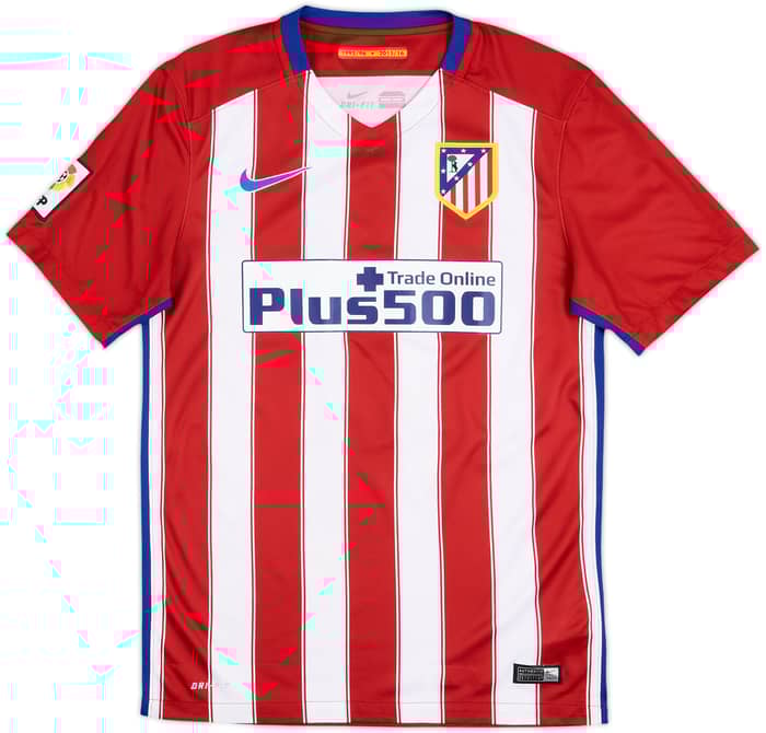 2015-16 Atletico Madrid Home Shirt F.Torres #9 - 6/10 - (S)