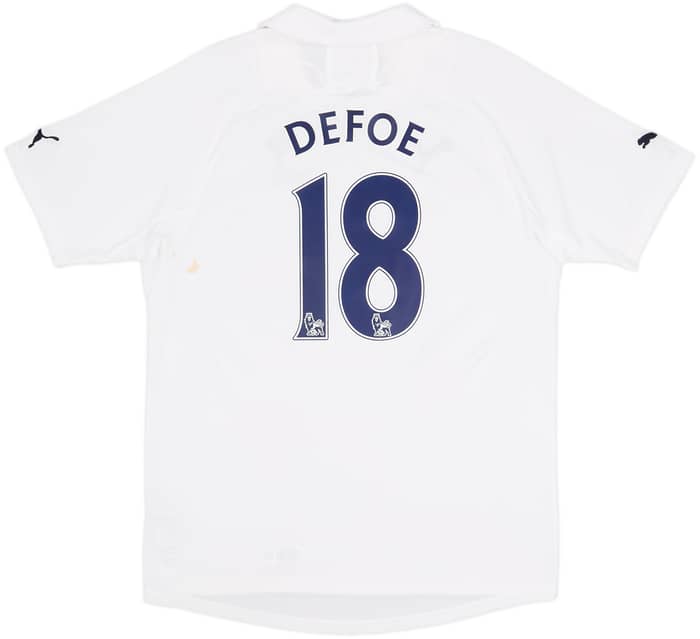 2011-12 Tottenham Home Shirt Defoe #18 - 7/10 - (L)