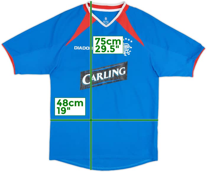 2003-05 Rangers Home Shirt - 6/10 - (S)