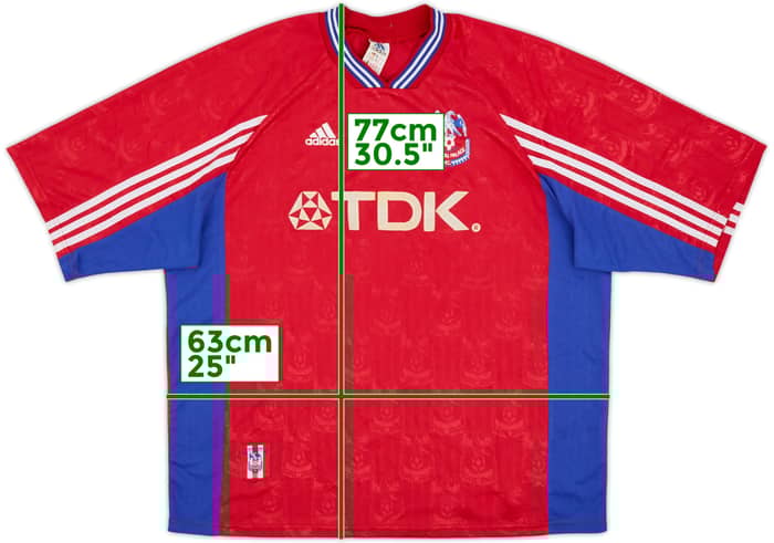 1998-99 Crystal Palace Home Shirt - 8/10 - (XXL)