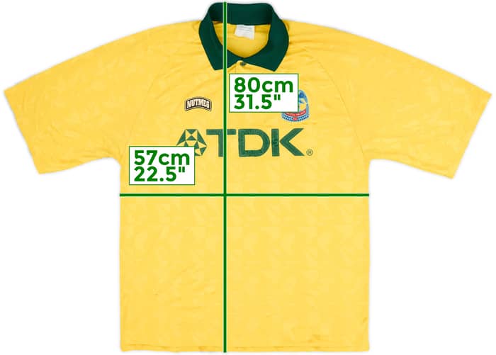 Camiseta de visitante del Crystal Palace 1994-96 - 9/10 - (XL)