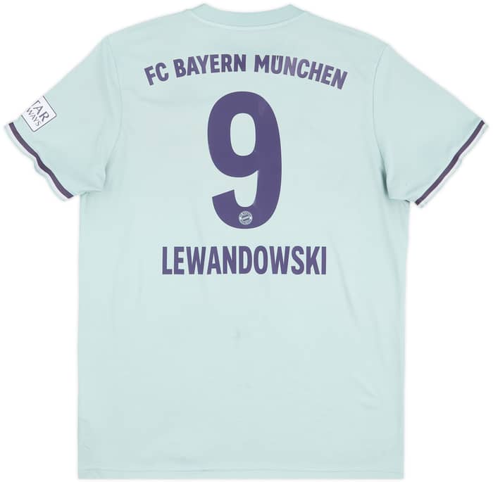 2018-19 Bayern Munich Away Shirt Lewandowski #9 - 8/10 - (L)