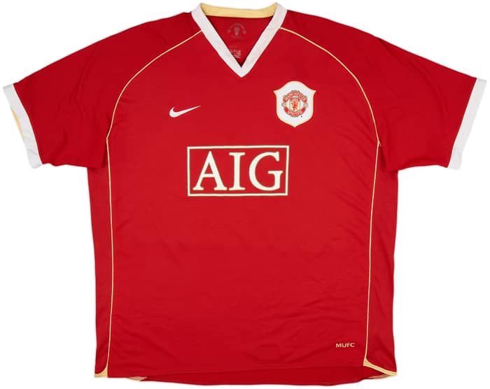 2006-07 Manchester United Camiseta de local Ronaldo #7 - 6/10 - (XL)