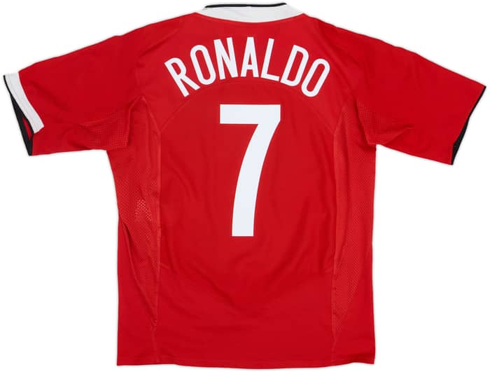 2004-06 Manchester United Home Shirt Ronaldo #7 - 6/10 - (M)