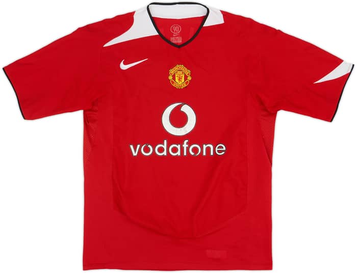 2004-06 Manchester United Home Shirt Ronaldo #7 - 6/10 - (M)