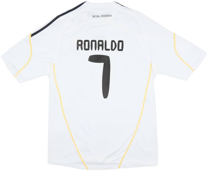 2009-10 Real Madrid Home Shirt Ronaldo #7 - 6/10 - (M)
