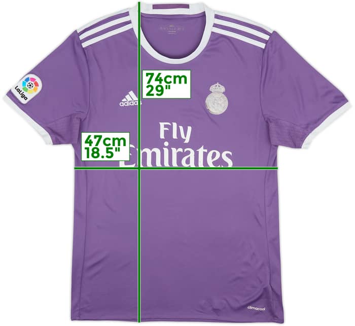 2016-17 Real Madrid Away Shirt - 3/10 - (M)