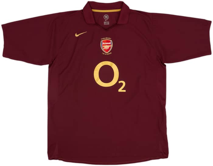 2005-06 Arsenal Home Shirt Henry #14 - 9/10 - (XXL)