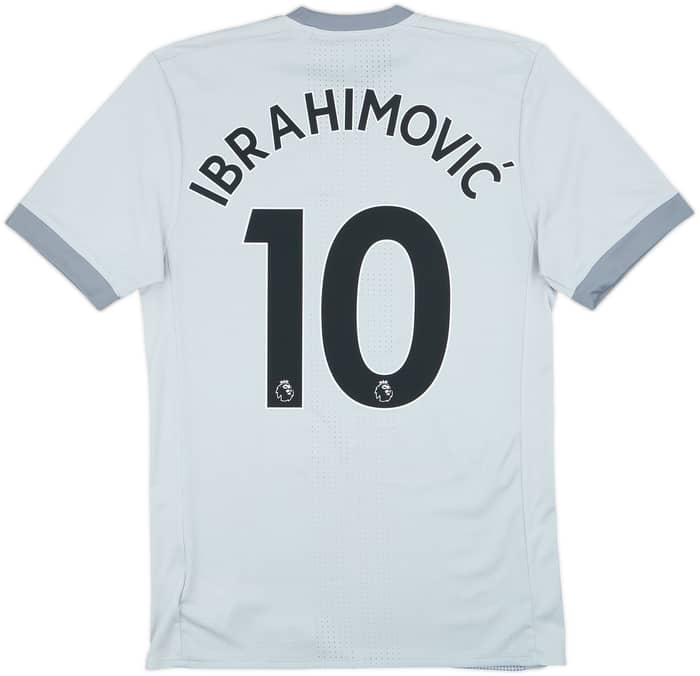 Camiseta auténtica de la tercera equipación del Manchester United 2017-18 Ibrahimovic #10 - 10/10 - (M)