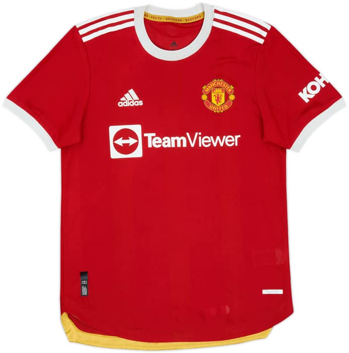 Camiseta auténtica de local del Manchester United 2021-22 Ronaldo #7 - 8/10 - (M)