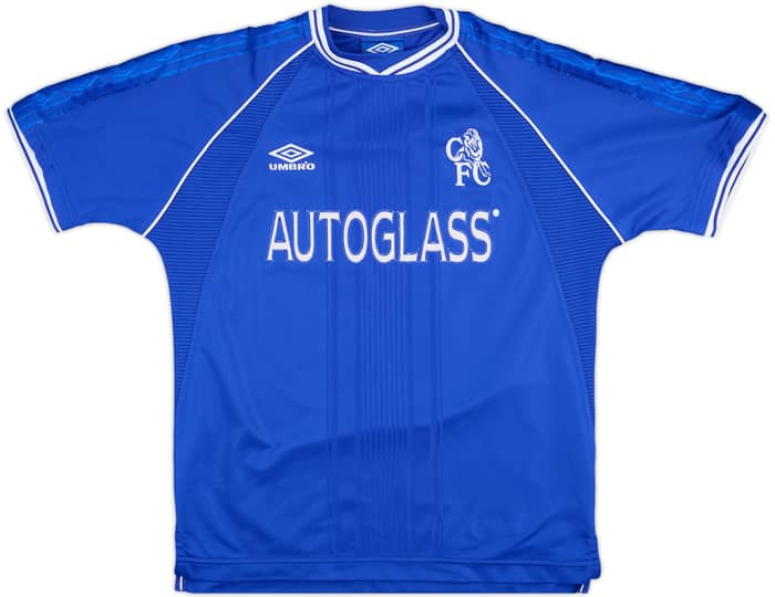 1999-01 Chelsea Camiseta Local Zola #25 - 9/10 - (M)