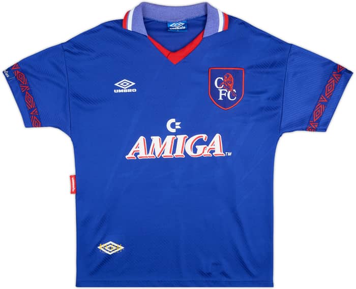 1993-94 Chelsea Camiseta Local Hoddle #20 - 8/10 - (M)