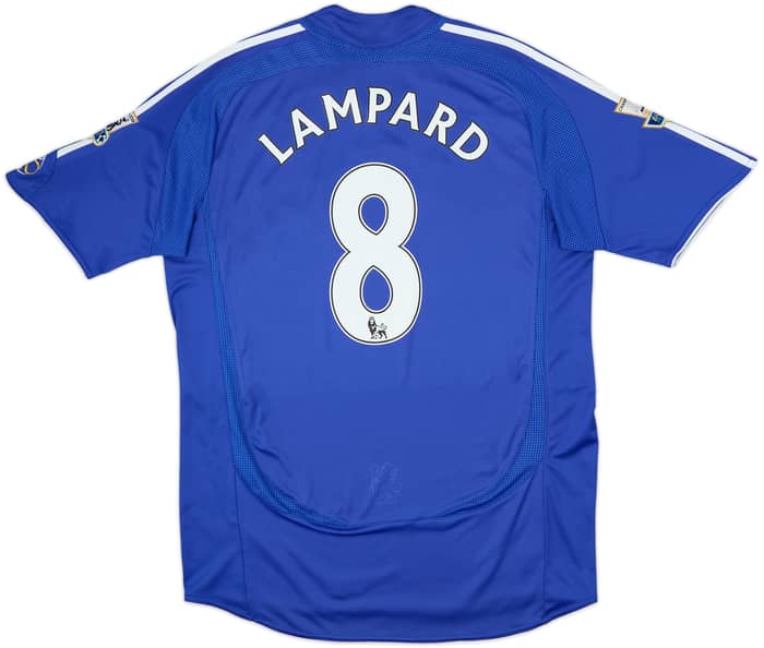 2006-08 Chelsea Home Shirt Lampard #8 - 8/10 - (M)