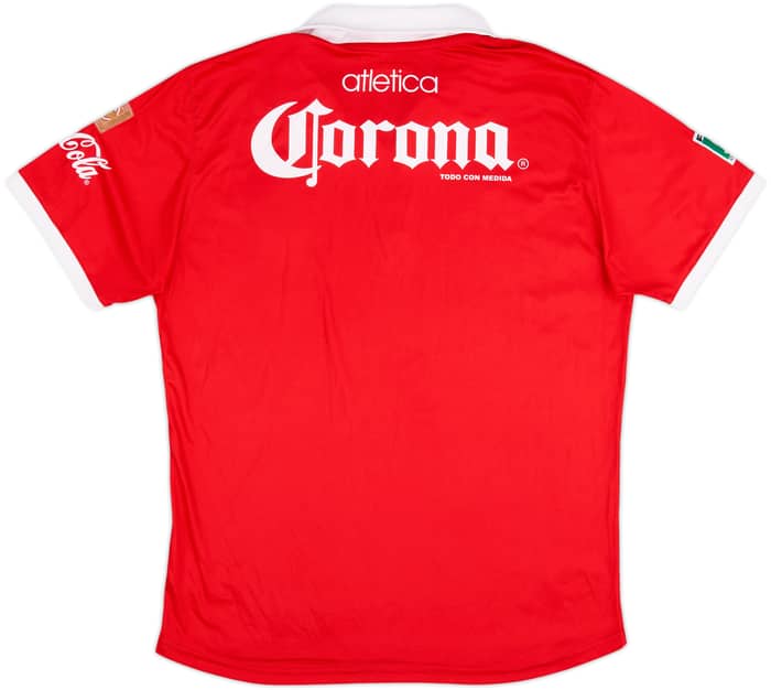 Camiseta de local de la CONCACAF Champions League del Deportivo Toluca 2009-10 - 7/10 - (M)