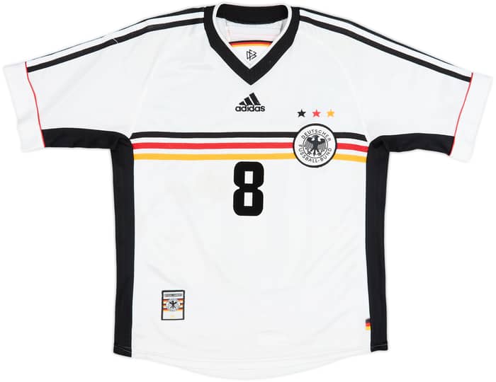 1998-00 Germany Home Shirt Matthaus #8 - 7/10 - (S)