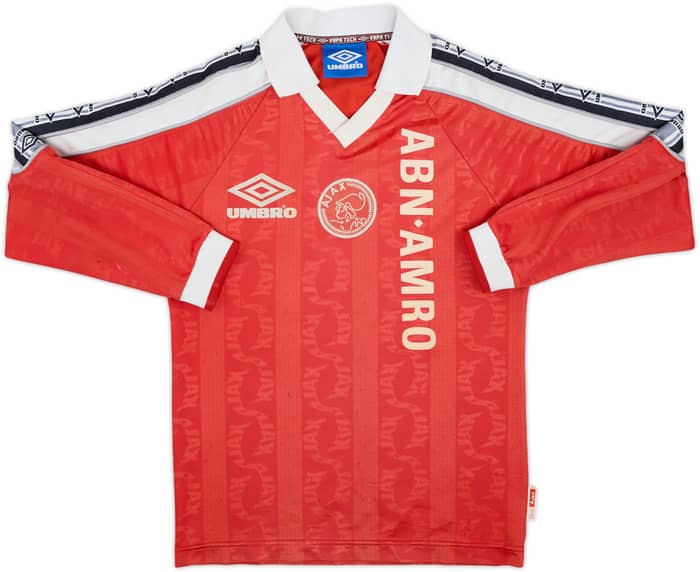 Camiseta Umbro de entrenamiento de manga larga del Ajax 1998-99 - 6/10 - (L. Niños)