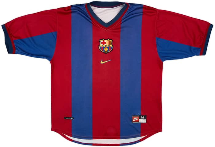 1998-00 Barcelona Camiseta Local Rivaldo #11 - 5/10 - (M)