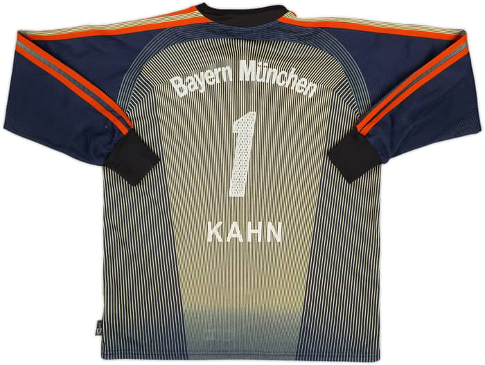 2003-04 Bayern Munich GK Shirt Kahn #1 - 5/10 - (XL.Boys)