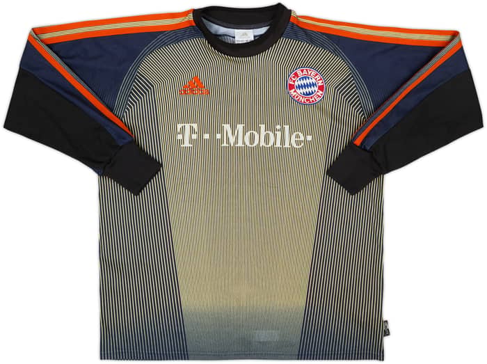 2003-04 Bayern Munich GK Shirt Kahn #1 - 5/10 - (XL.Boys)