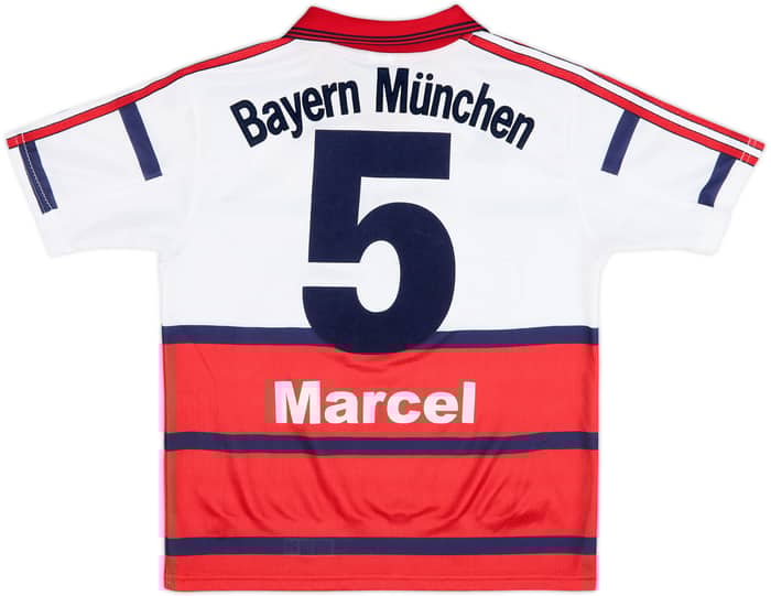 1998-00 Bayern Munich Away Shirt Marcel #5 - 9/10 - (Y)