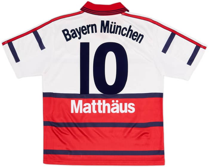 1998-00 Bayern Munich Away Shirt Matthaus #10 - 7/10 - (Y)