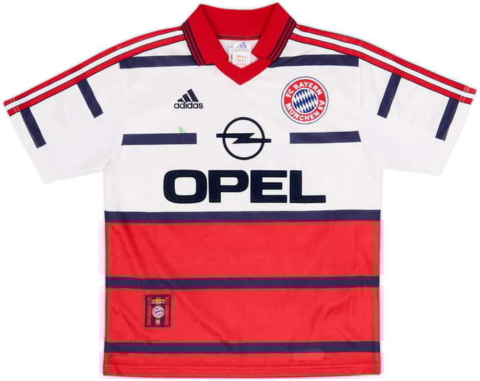 1998-00 Bayern Munich Away Shirt Matthaus #10 - 7/10 - (Y)