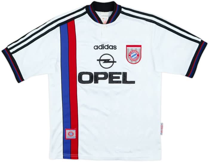Camiseta de visitante del Bayern Munich 1996-98 Scholl #7 - 8/10 - (Juvenil)