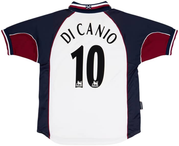 1999-01 West Ham Away Shirt Di Canio #10 - 8/10 - (XL)