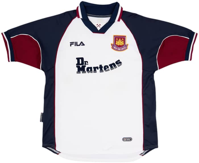 1999-01 West Ham Away Shirt Di Canio #10 - 8/10 - (XL)
