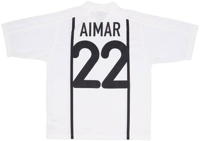 Camiseta básica de local del Valencia 2000-01 Aimar #22 - 6/10 - (M)