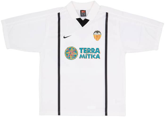 Camiseta básica de local del Valencia 2000-01 Aimar #22 - 6/10 - (M)