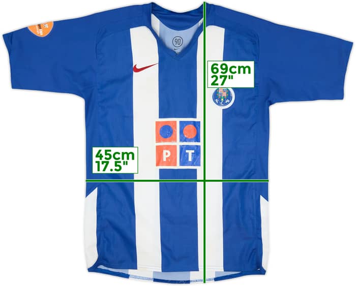 2005-06 Porto Home Shirt - 6/10 - (XL.Boys)