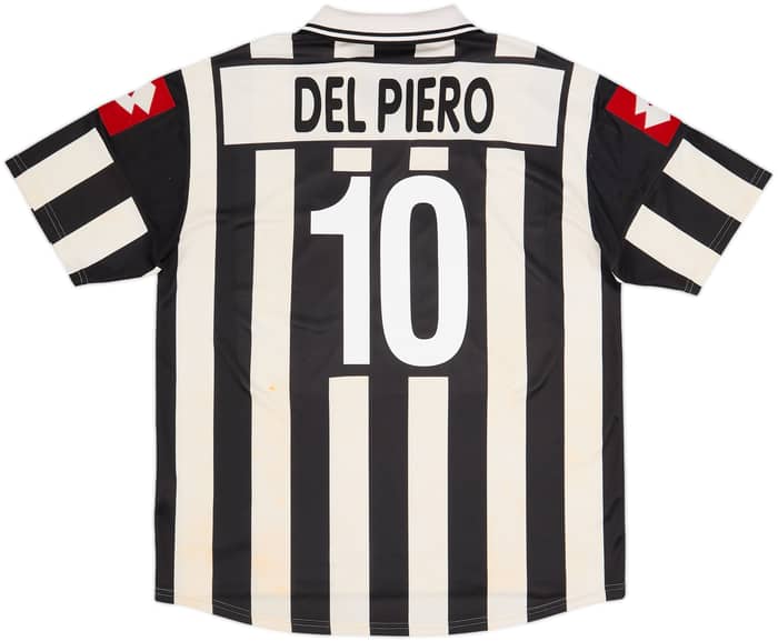 2001-02 Juventus CL Home Shirt Del Piero #10 - 6/10 - (XL)