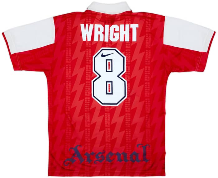 1994-96 Arsenal Home Shirt Wright #8 - 7/10 - (L)