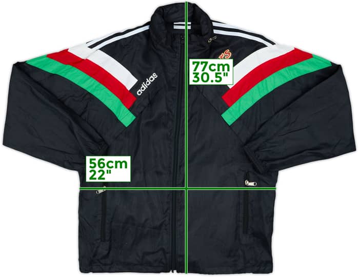 1990-92 adidas Template Track Jacket - 5/10 - (M)