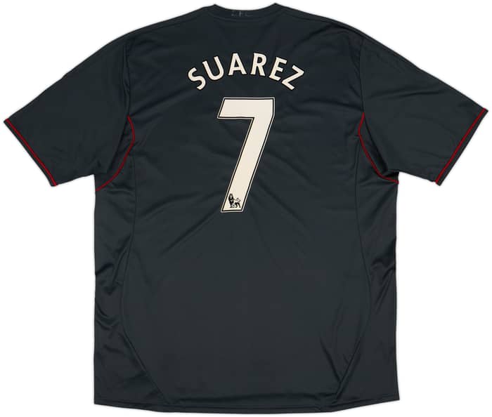 2011-12 Liverpool Away Shirt Suarez #7 - 8/10 - (3XL)