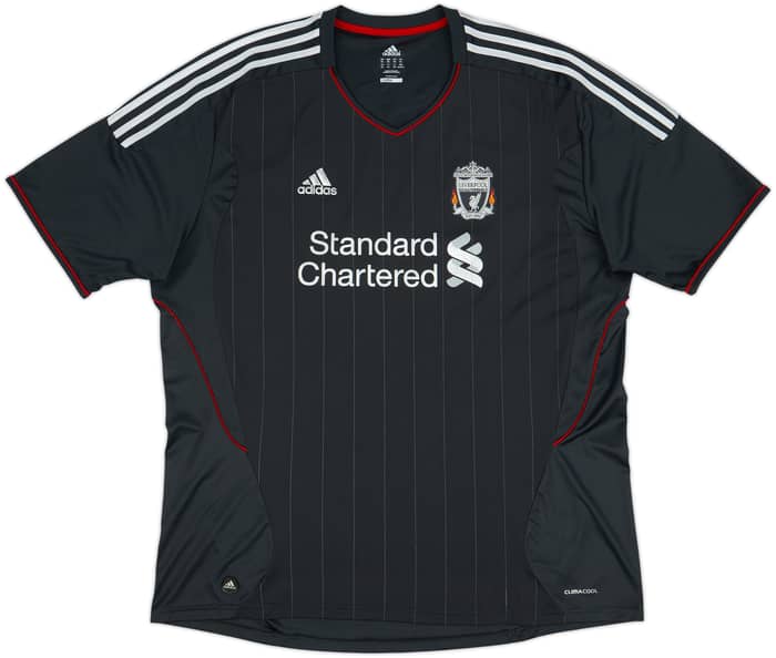 2011-12 Liverpool Away Shirt Suarez #7 - 8/10 - (3XL)