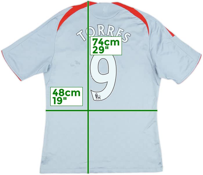 2008-09 Liverpool Away Shirt Torres #9 - 6/10 - (M)
