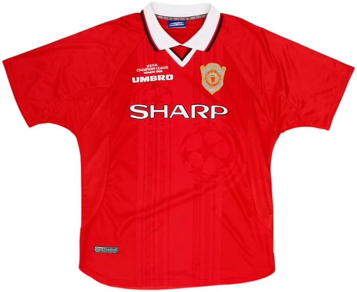 1999-00 Manchester United 'CL Winners' Shirt Keane #16 - 8/10 - (XL)