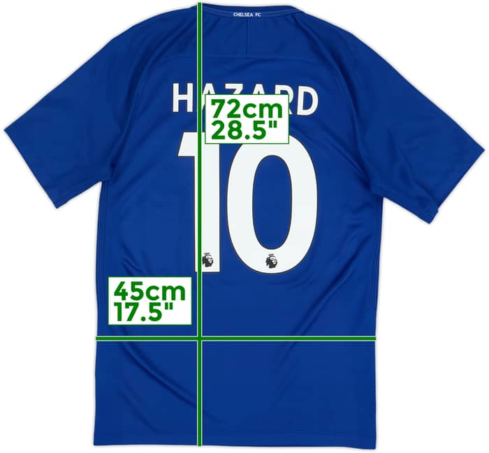 2017-18 Chelsea Home Shirt Hazard #10 - 8/10 - (S)