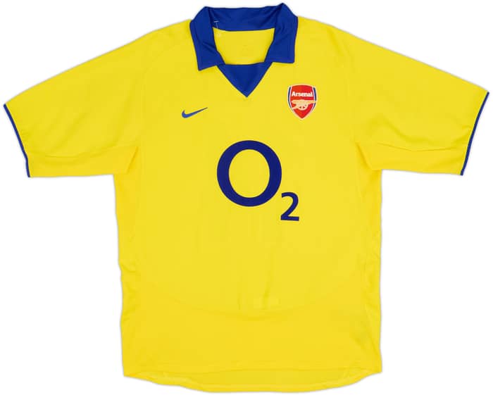 2003-05 Arsenal Away Shirt Henry #14 - 8/10 - (L)