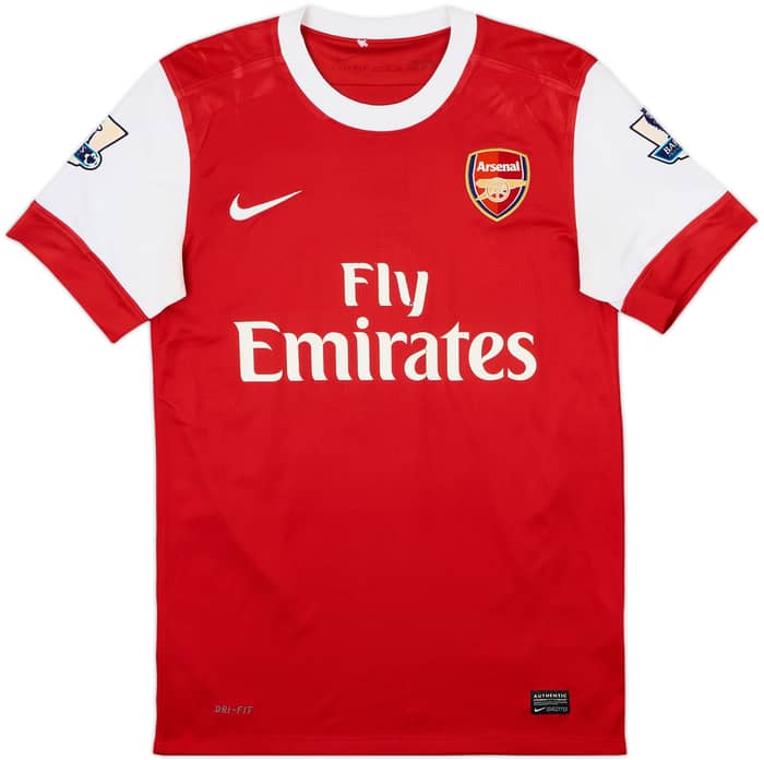 2010-11 Arsenal Home Shirt Walcott #14 - 6/10 - (S)