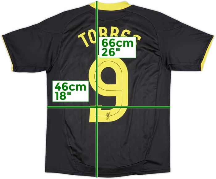 2010-11 Liverpool Third Shirt Torres #9 - 8/10 - (L.Boys)