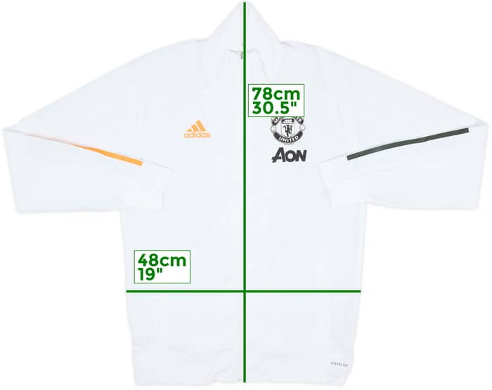 2020-21 Manchester United adidas Track Jacket - 6/10 - (S)