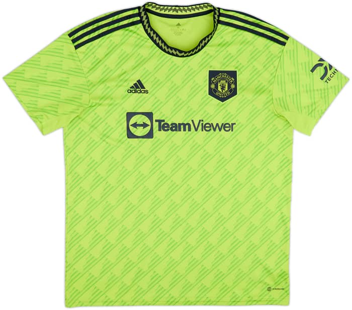 Camiseta de la tercera equipación del Manchester United 2022-23 Ronaldo #7 - 8/10 - (XL)