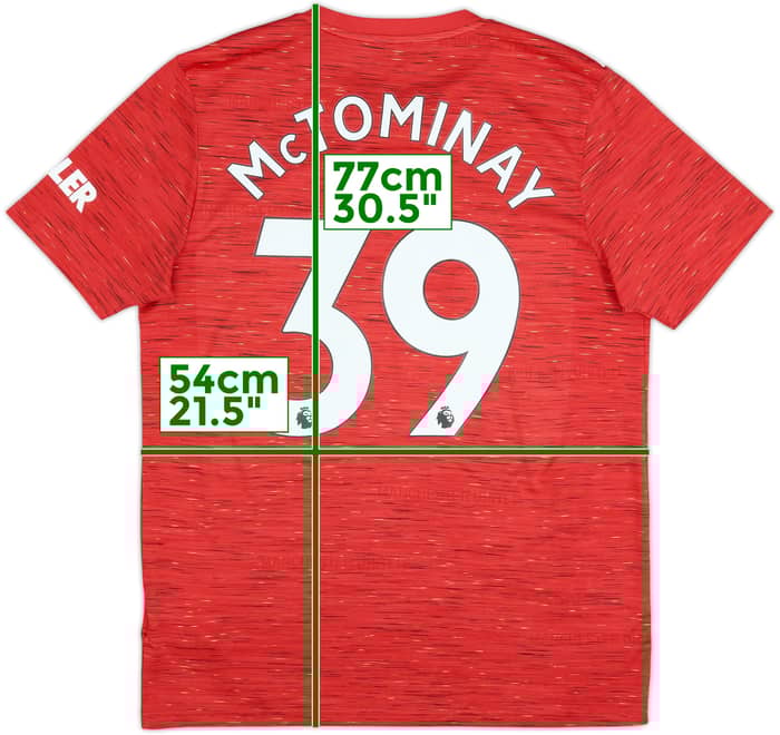 2020-21 Manchester United Home Shirt McTominay #39 - 10/10 - (L)