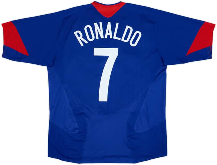 2005-06 Manchester United Away Shirt Ronaldo #7 - 7/10 - (L)
