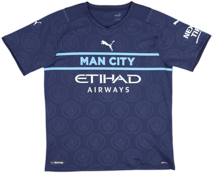2021-22 Manchester City Tercera Camiseta De Bruyne #17 - 9/10 - (L)
